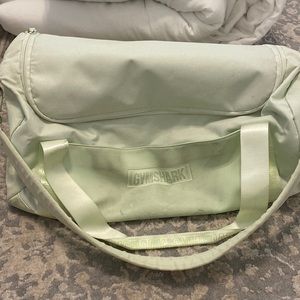 Gymshark duffel bag - light green color